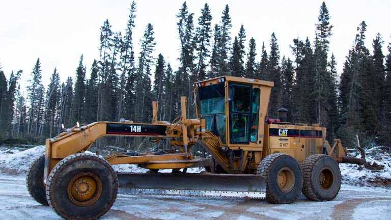 Forest Trotter - La Crete, Alberta - Logging Equipment - Grader