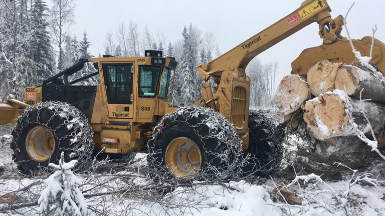 Forest Trotter - La Crete, Alberta - Logging Equipment - Skidder